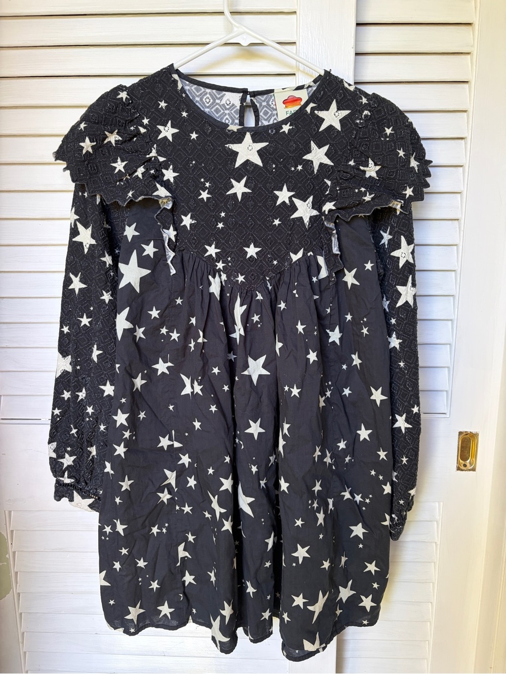 Farm Rio Stardust Mini Dress - Sz Small - Picture 2 of 5
